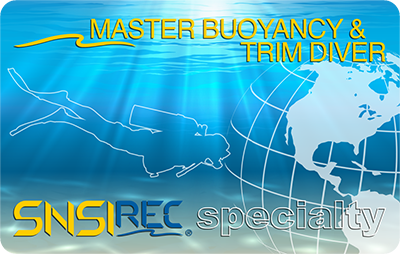 Hovering Diver(Master Buoyancy and Trim Diver)