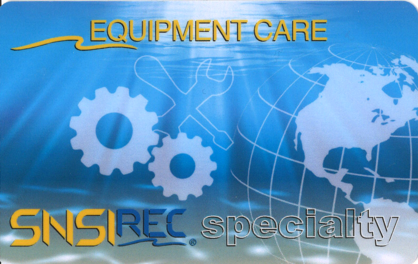 SNSI Equipment Care