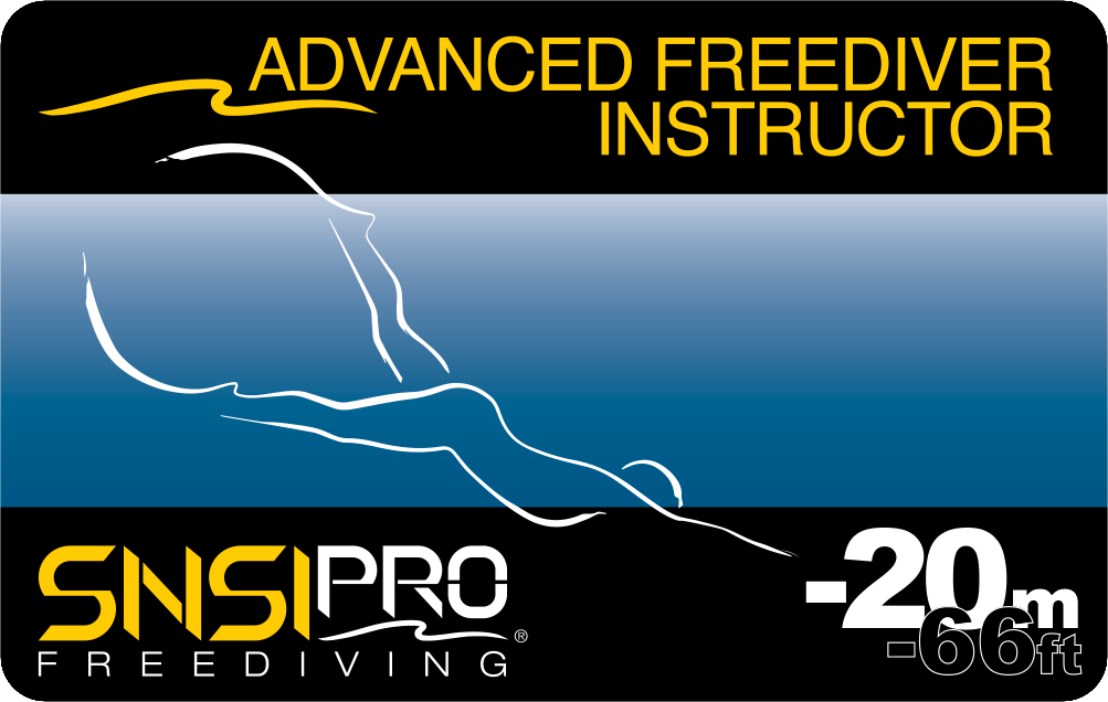 ADVANCED FREEDIVER INSTRUCTOR