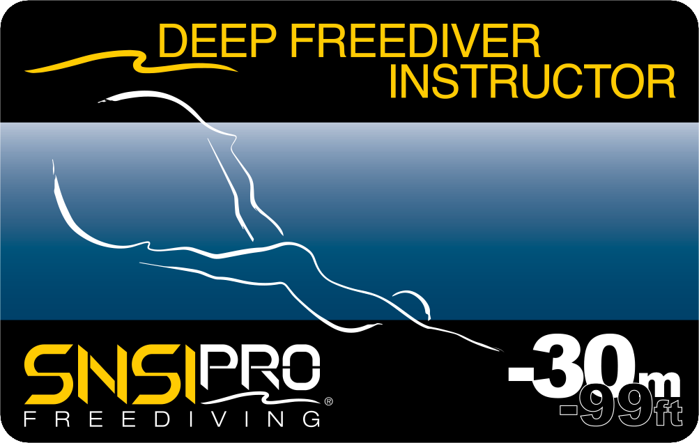 DEEP FREEDIVER INSTRUCTOR