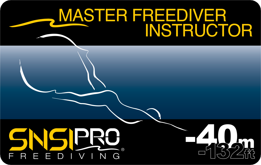 MASTER FREEDIVER INSTRUCTOR
