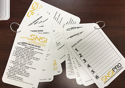 Q-Cards par Instructores OWD y ADV